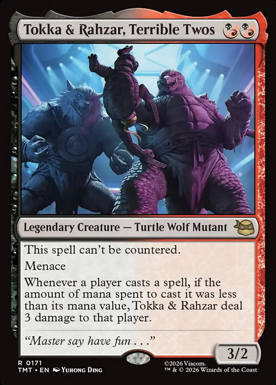 Tokka & Rahzar, Terrible Twos 1