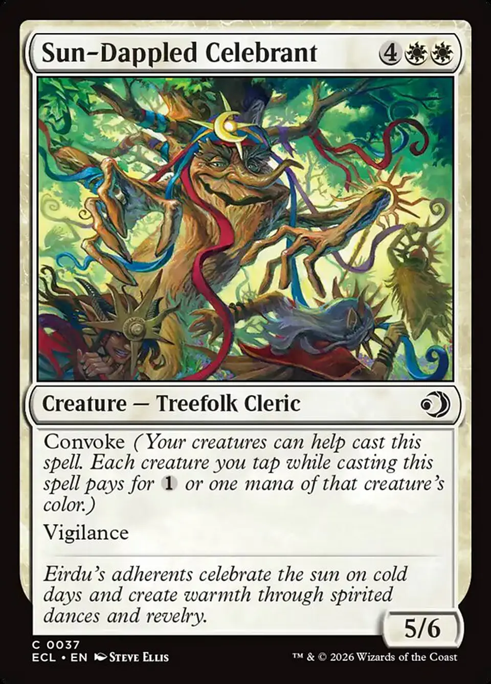 Sun-Dappled Celebrant 1