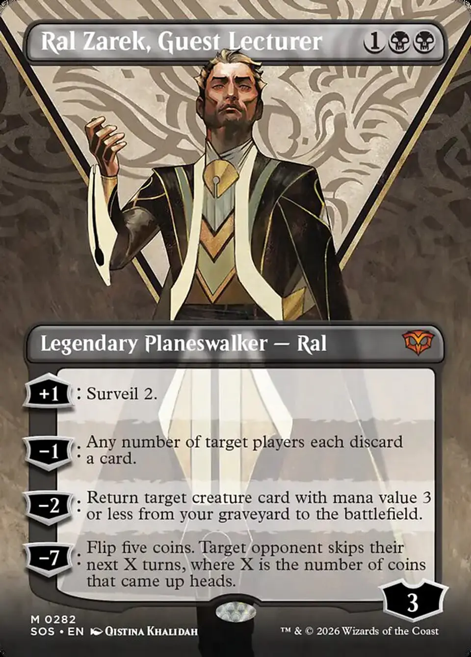 Ral Zarek, Guest Lecturer (Borderless) 1