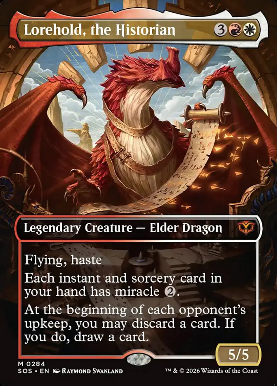 Lorehold, the Historian (Borderless) 1
