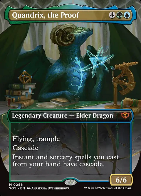 Quandrix, the Proof (Borderless)