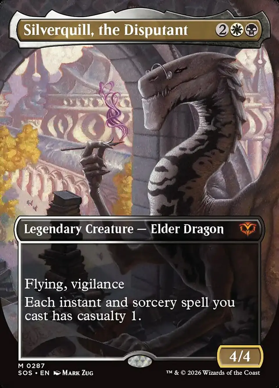 Silverquill, the Disputant (Borderless) 1