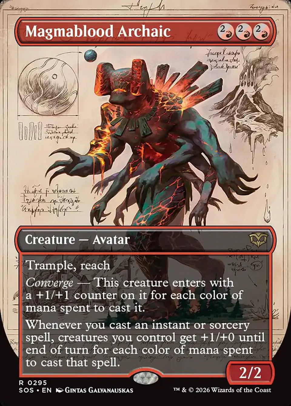 Magmablood Archaic (Borderless) 1