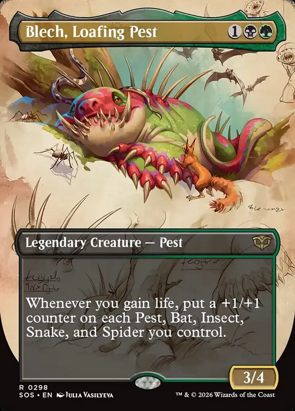 Blech, Loafing Pest (Borderless) 1