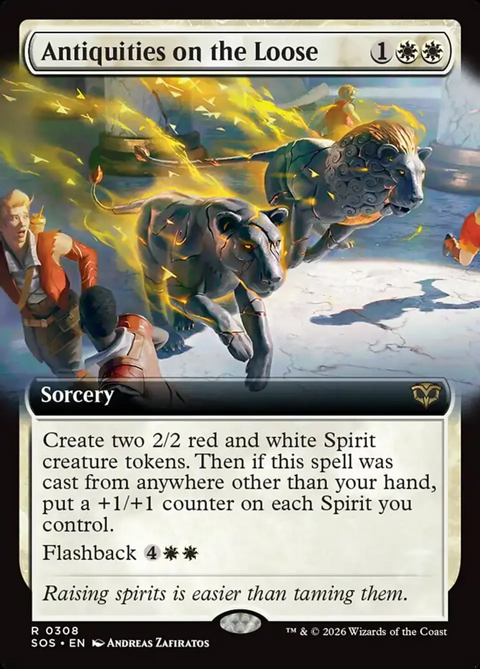 Antiquities on the Loose (Extended Art) 1