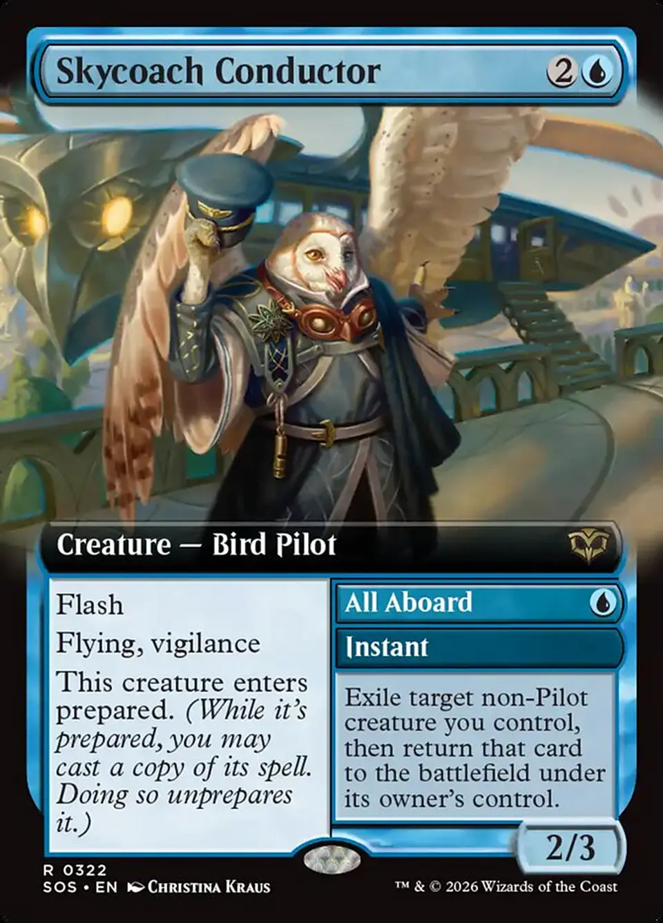Skycoach Conductor // All Aboard (Extended Art) 1