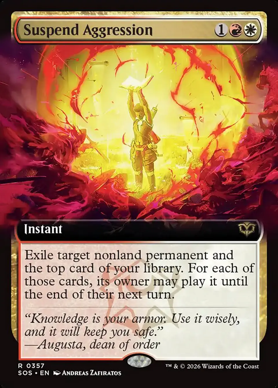 Suspend Aggression (Extended Art) 1