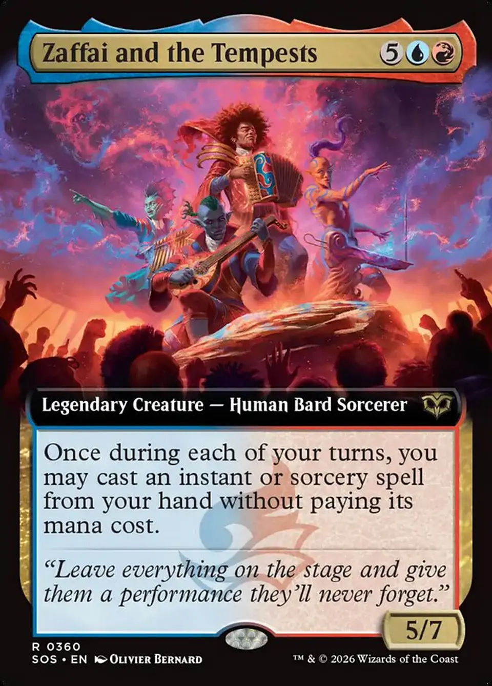 Zaffai and the Tempests (Extended Art) 1