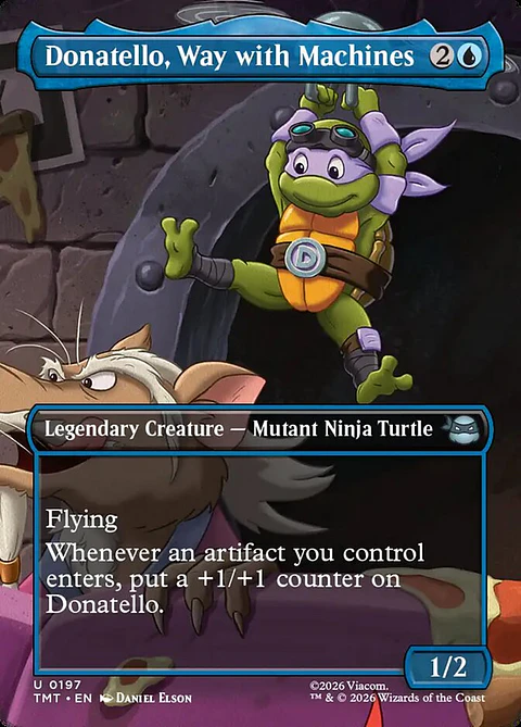 Donatello, Way with Machines (Borderless)