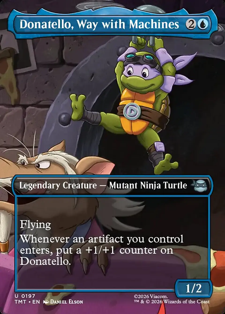 Donatello, Way with Machines (Borderless) 1