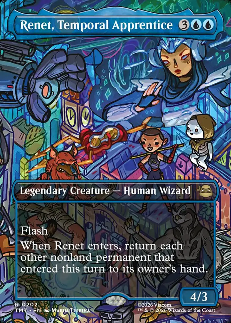 Renet, Temporal Apprentice (Borderless) 1