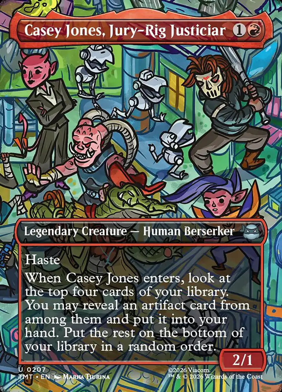 Casey Jones, Jury-Rig Justiciar (Borderless) 1