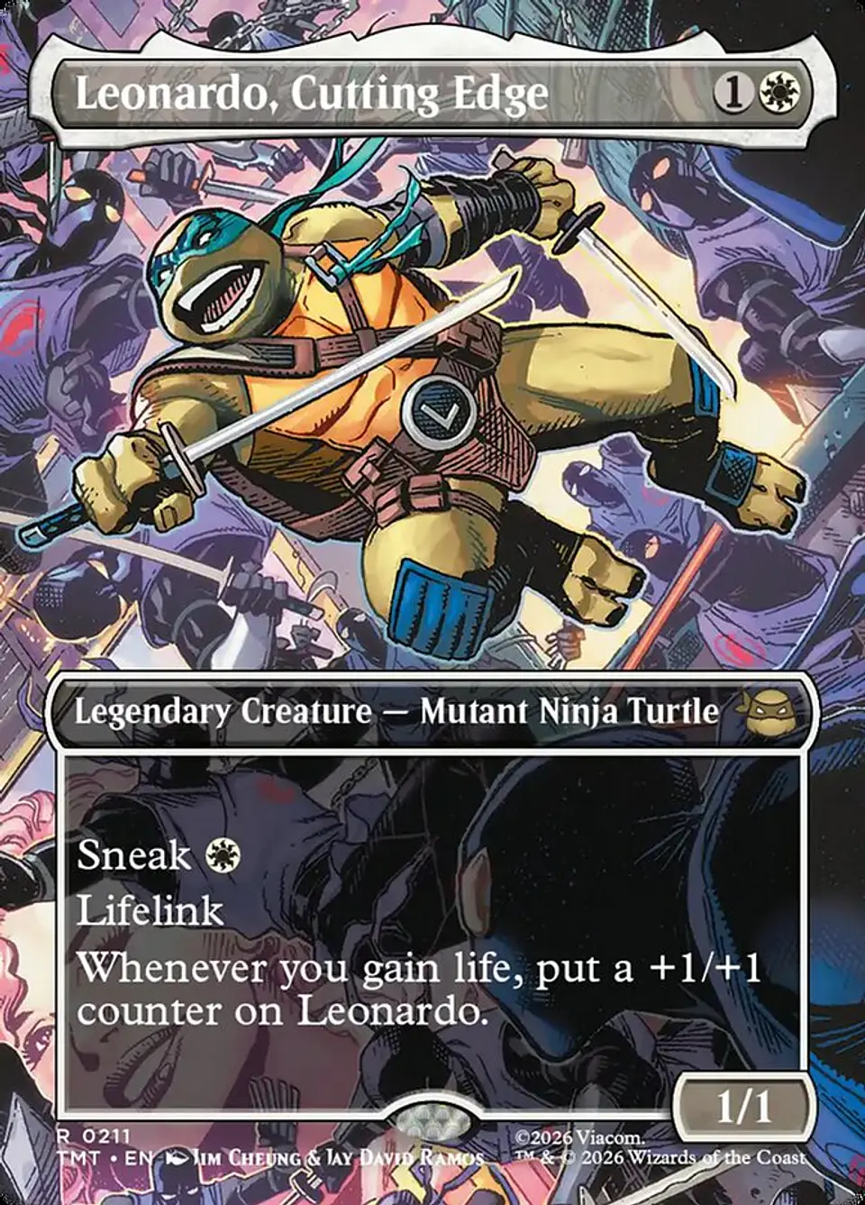 Leonardo, Cutting Edge (Borderless) 1