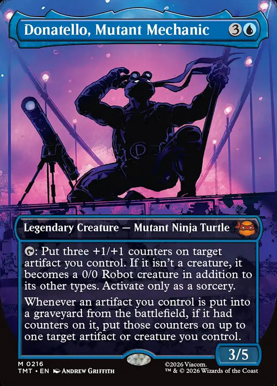 Donatello, Mutant Mechanic (Borderless) 1
