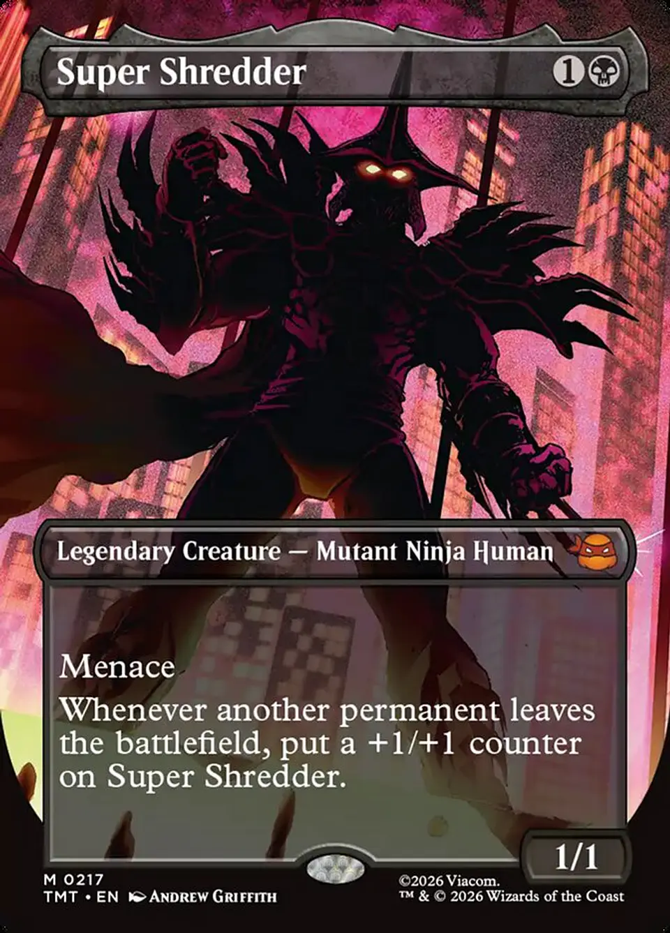 Super Shredder (Borderless) 1