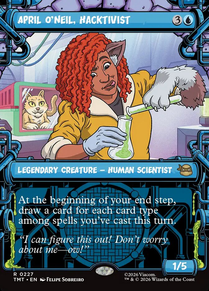 April O'Neil, Hacktivist (Borderless)