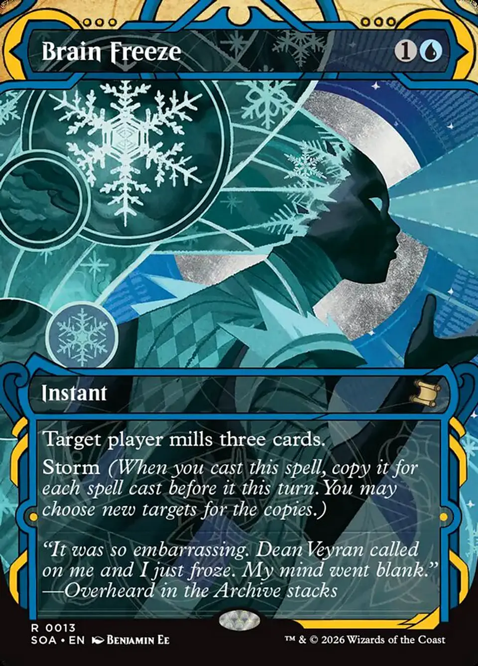 Brain Freeze (Borderless) 1