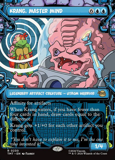 Krang, Master Mind (Borderless)