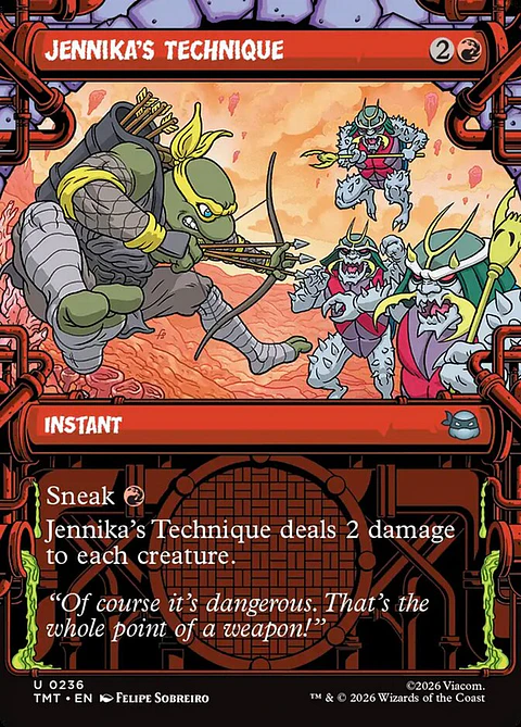 Jennika's Technique (Borderless)