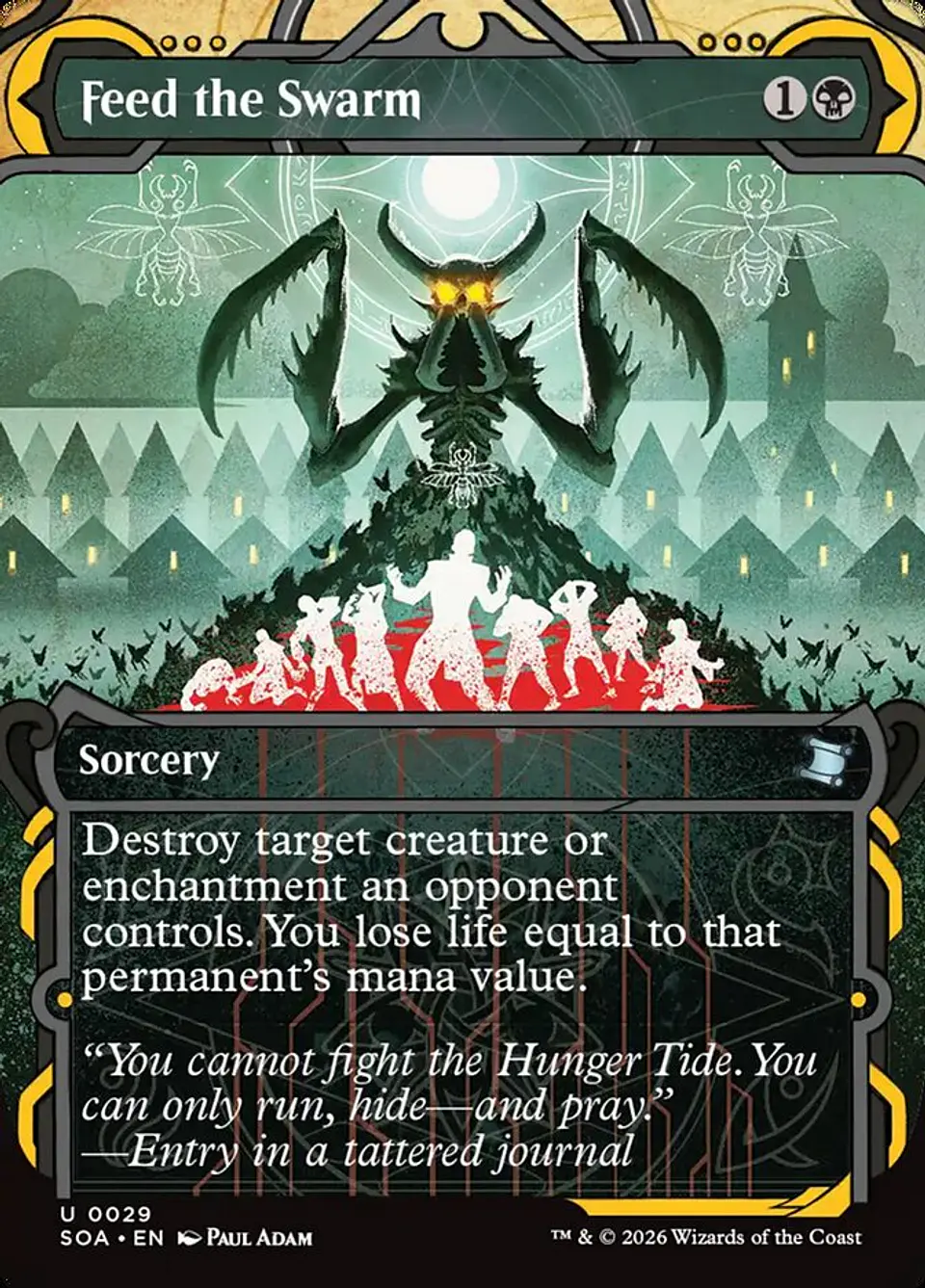 Feed the Swarm (Borderless) 1