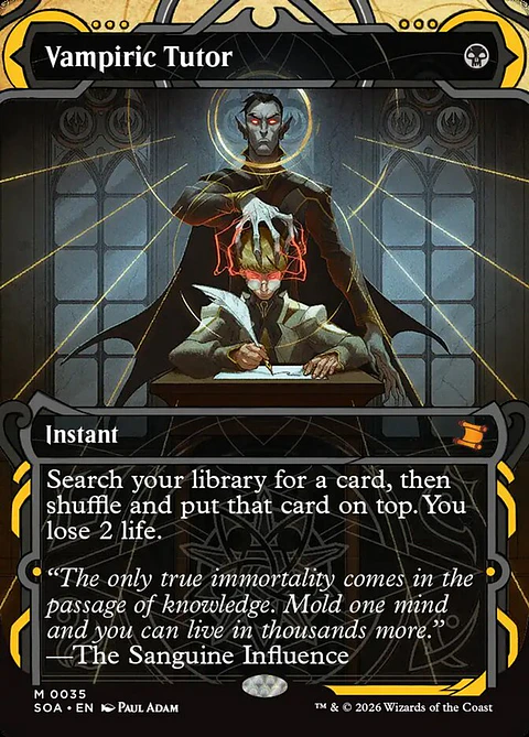 Vampiric Tutor (Borderless)