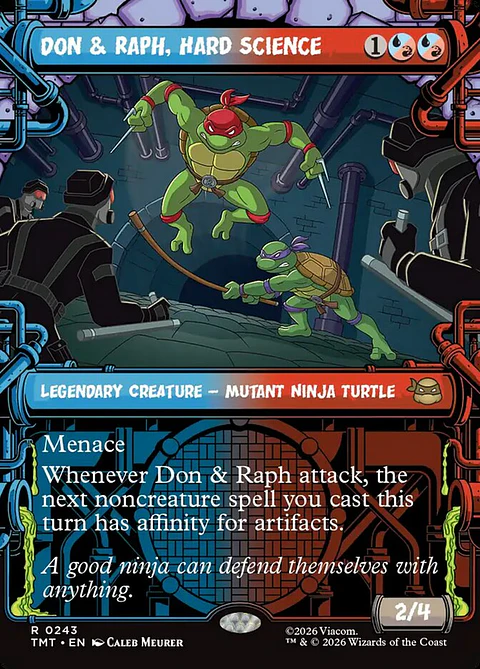 Don & Raph, Hard Science (Borderless)