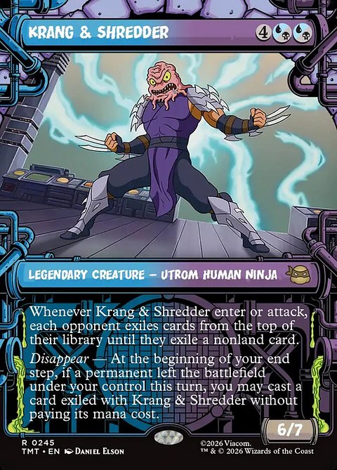 Krang & Shredder (Borderless)