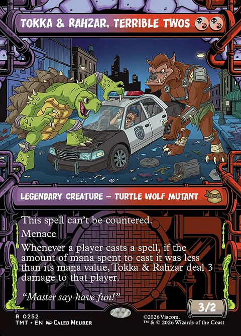 Tokka & Rahzar, Terrible Twos (Borderless)