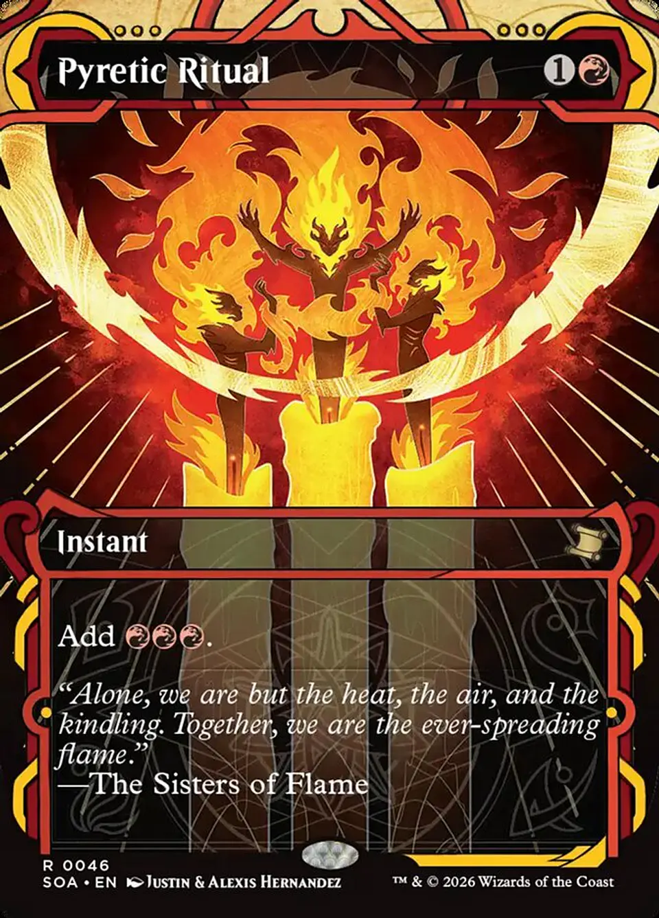 Pyretic Ritual (Borderless) 1