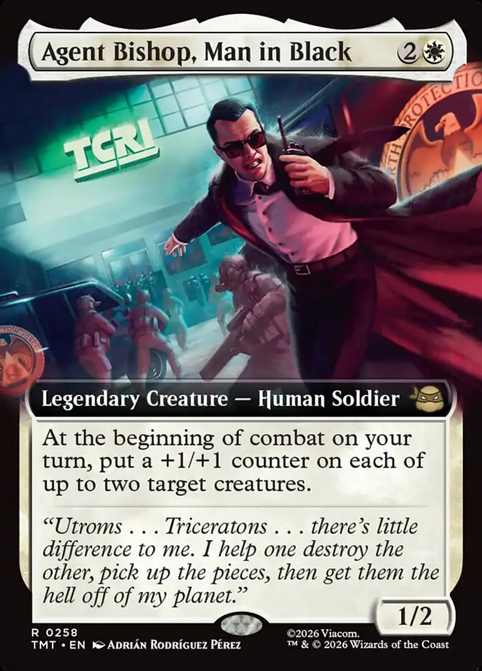 Agent Bishop, Man in Black (Extended Art) 1