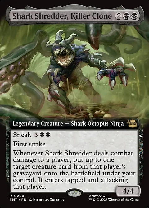 Shark Shredder, Killer Clone (Extended Art)