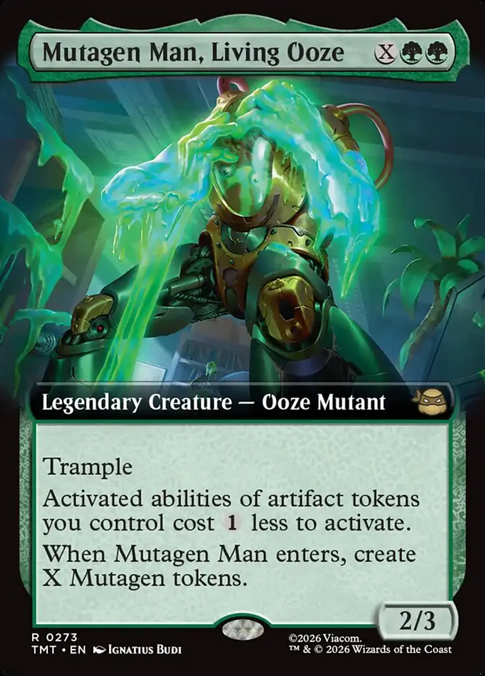 Mutagen Man, Living Ooze (Extended Art) 1