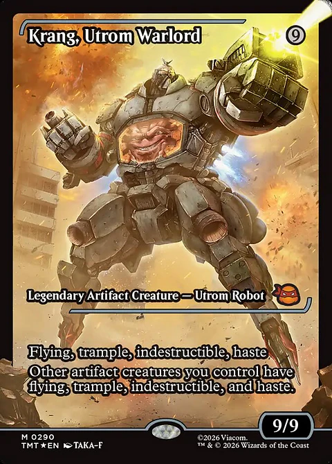 Krang, Utrom Warlord (Full Art)