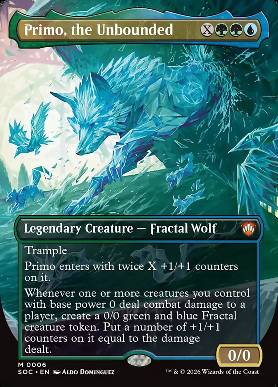 Primo, the Unbounded (Borderless) 1
