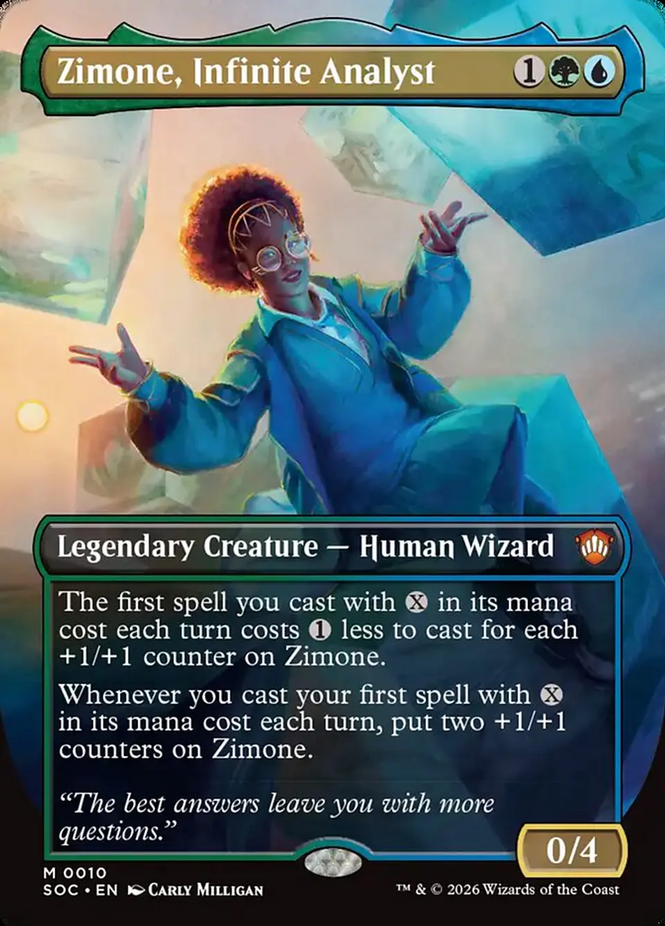 Zimone, Infinite Analyst (Borderless) 1