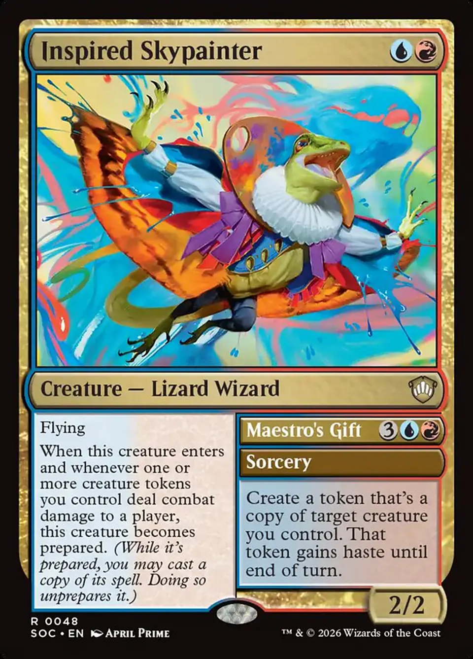 Inspired Skypainter // Maestro's Gift 1