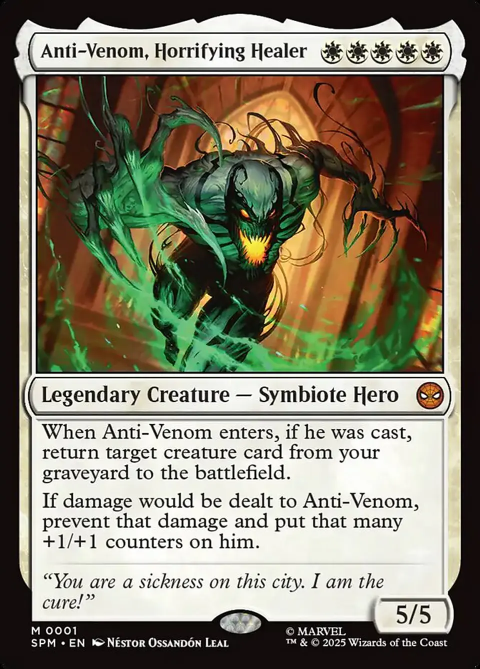 Anti-Venom, Horrifying Healer 1