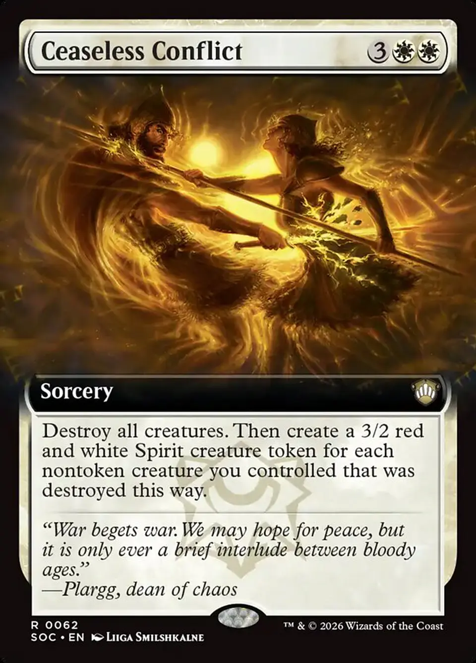Ceaseless Conflict (Extended Art) 1