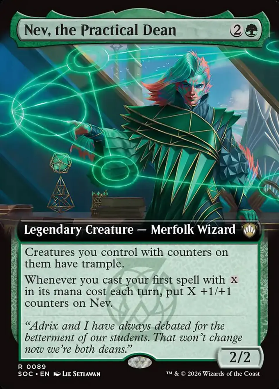 Nev, the Practical Dean (Extended Art) 1