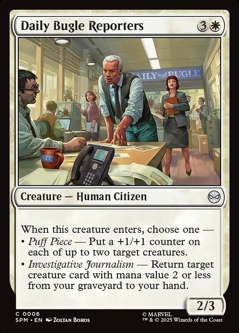 Daily Bugle Reporters 1