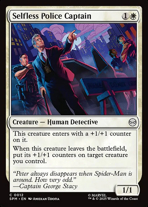 Selfless Police Captain
