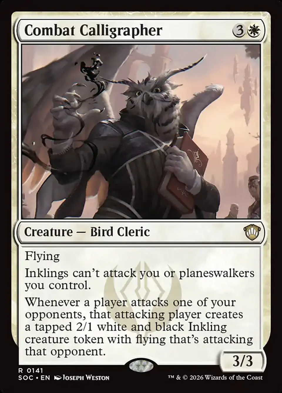 Combat Calligrapher 1