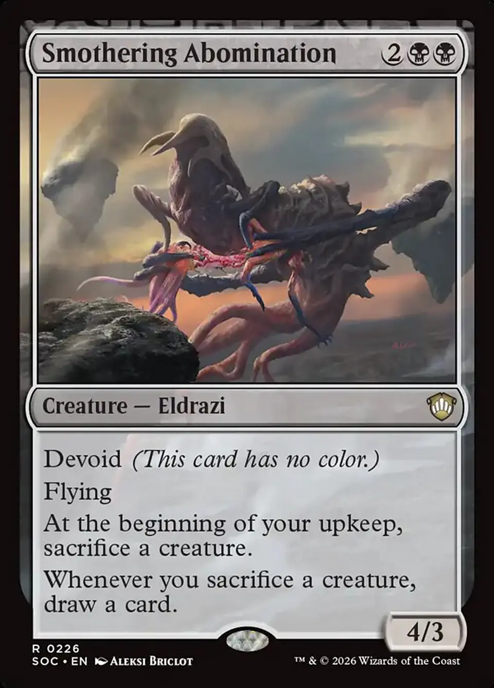 Smothering Abomination 1