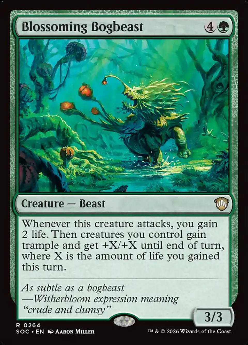 Blossoming Bogbeast 1