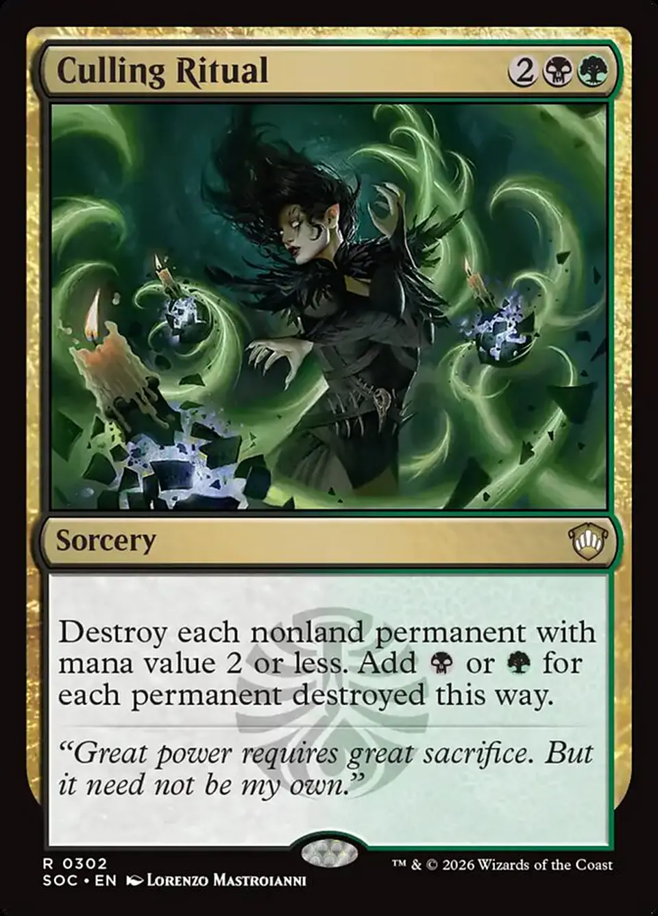 Culling Ritual 1