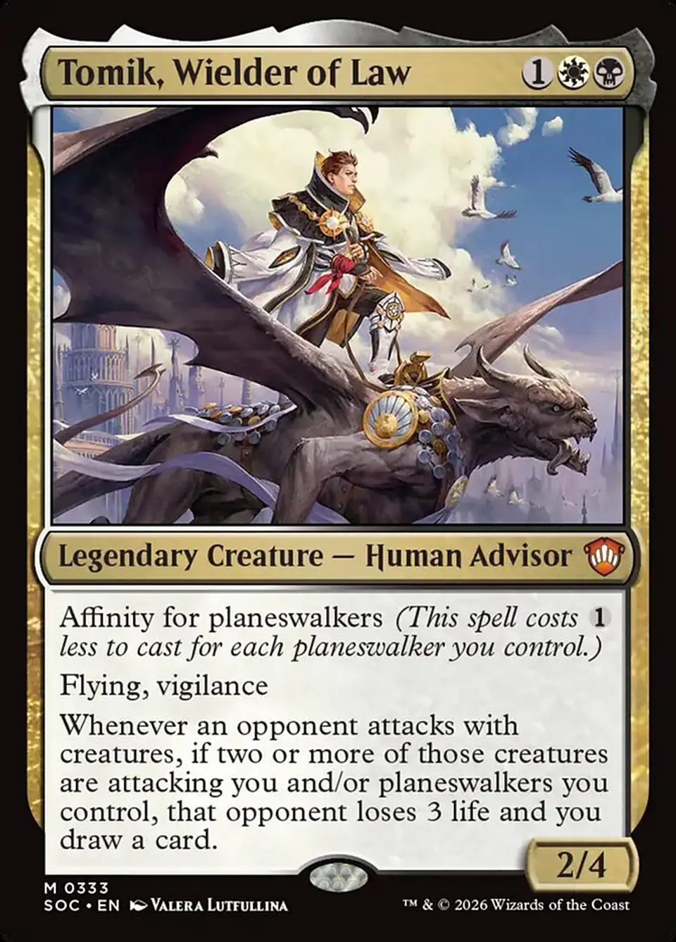 Tomik, Wielder of Law 1