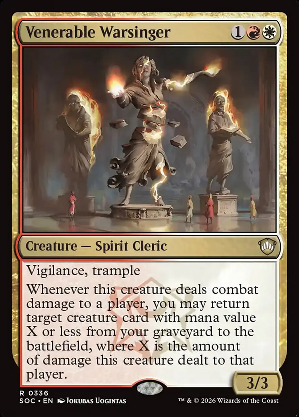 Venerable Warsinger 1