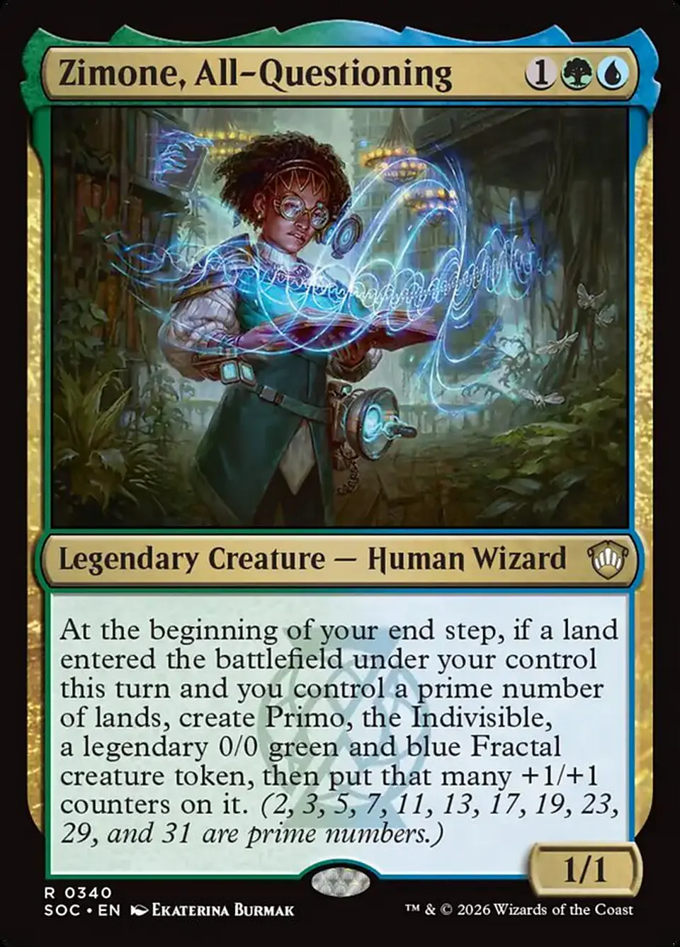 Zimone, All-Questioning 1