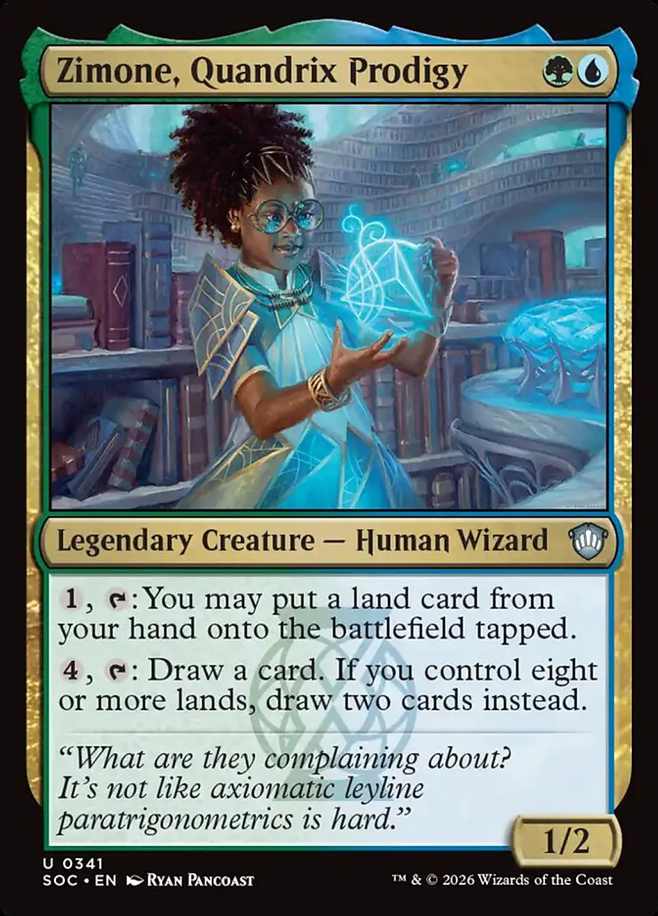 Zimone, Quandrix Prodigy 1