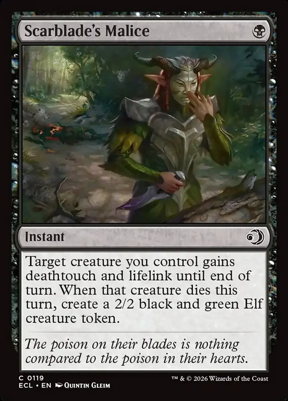 Scarblade's Malice 1
